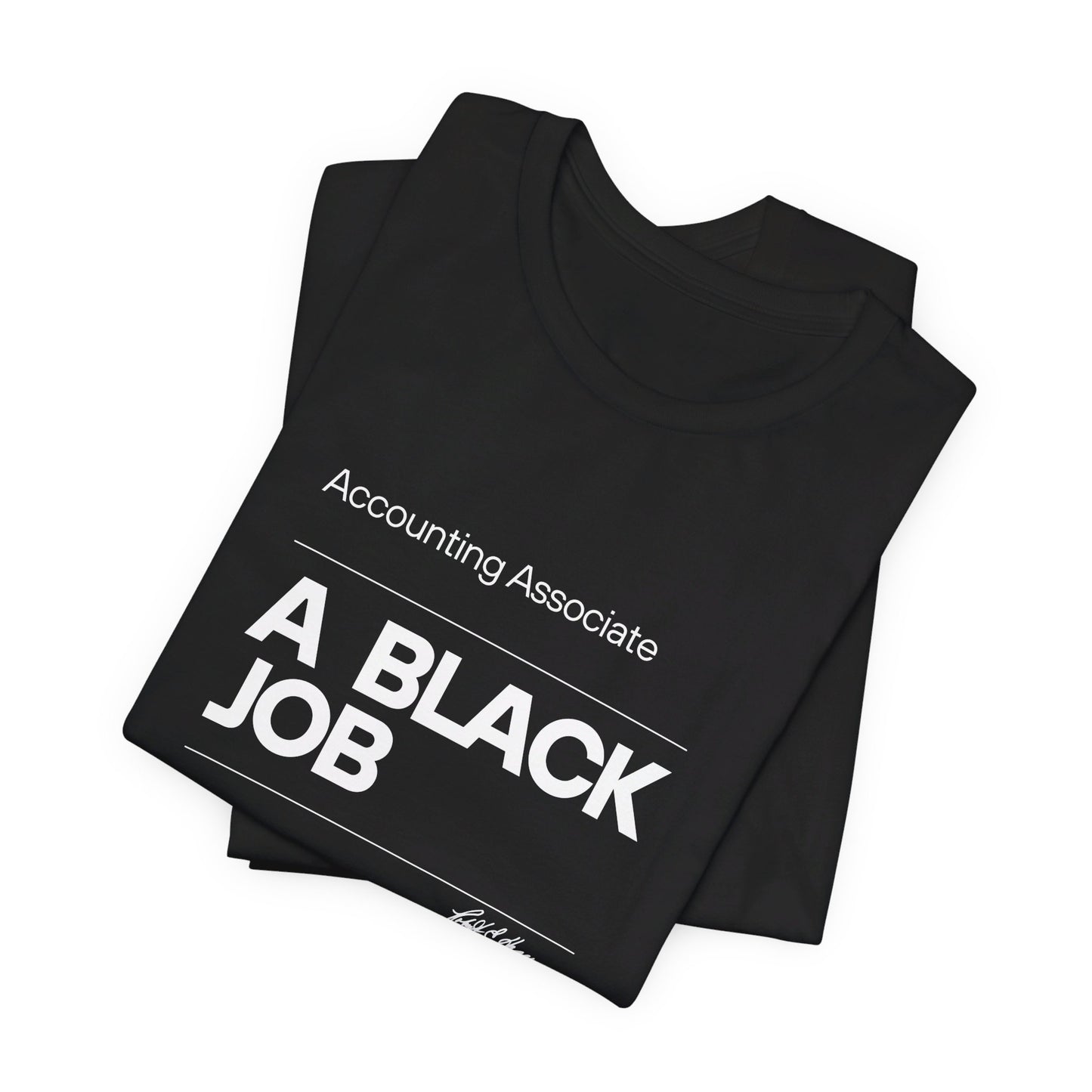 Accounting Associate, a black job