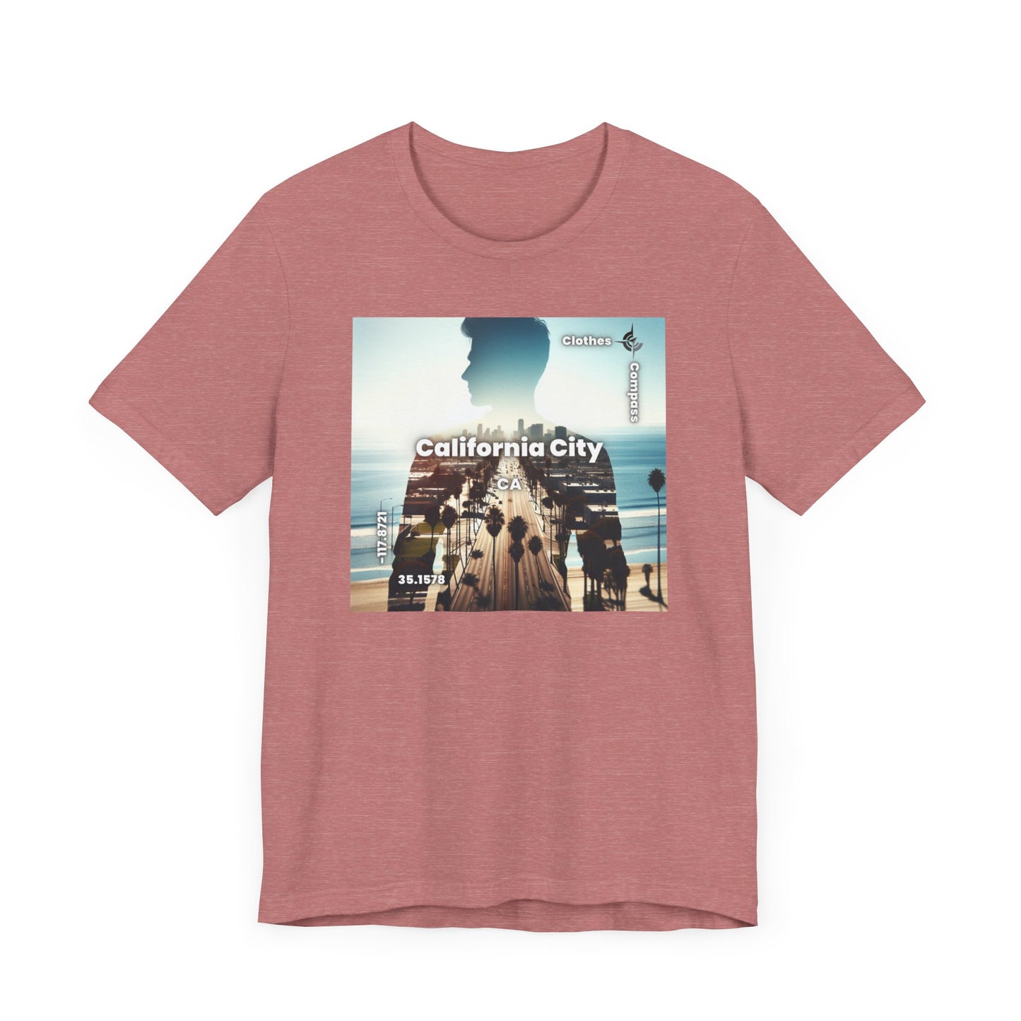 "California City Sunset Drops"