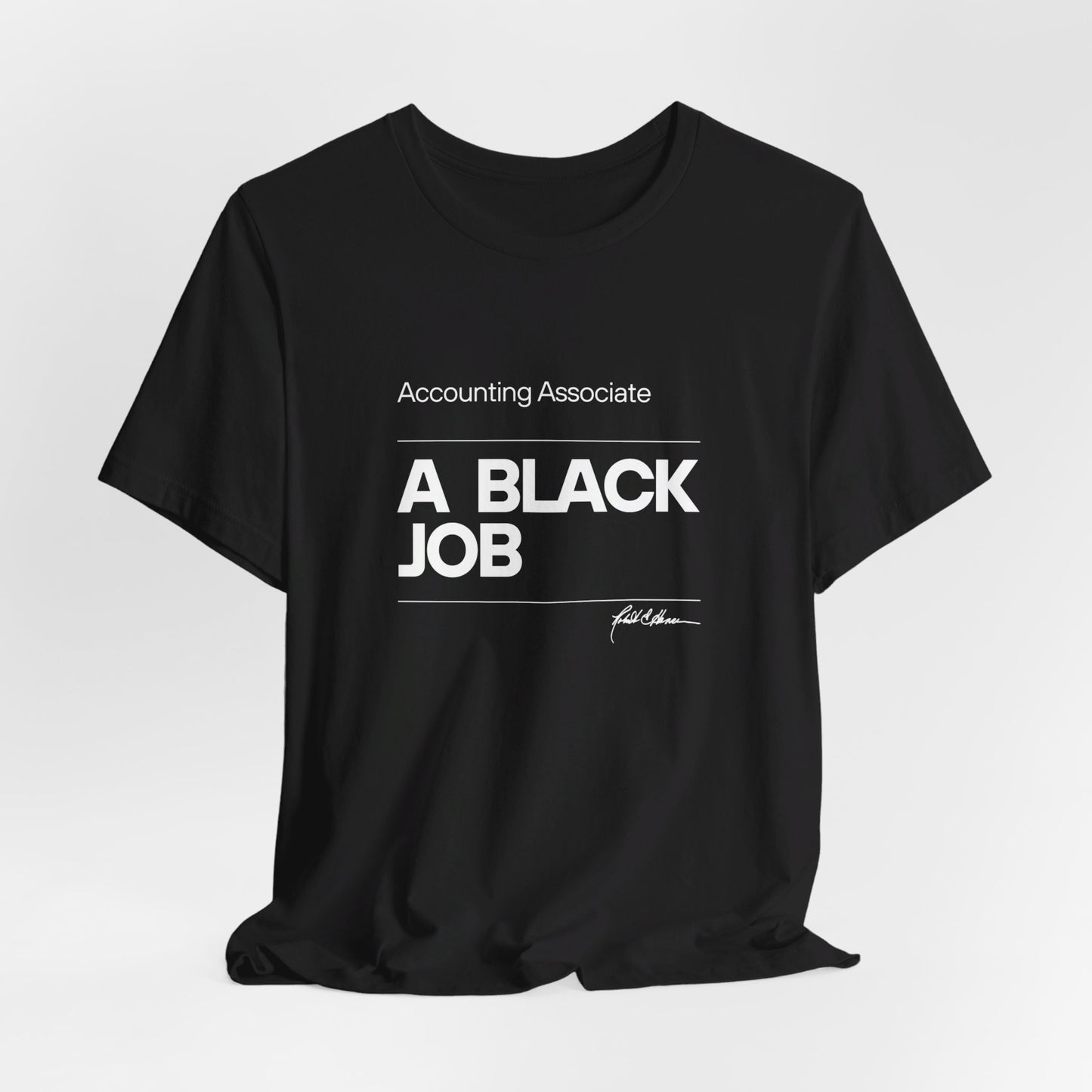 Accounting Associate, a black job