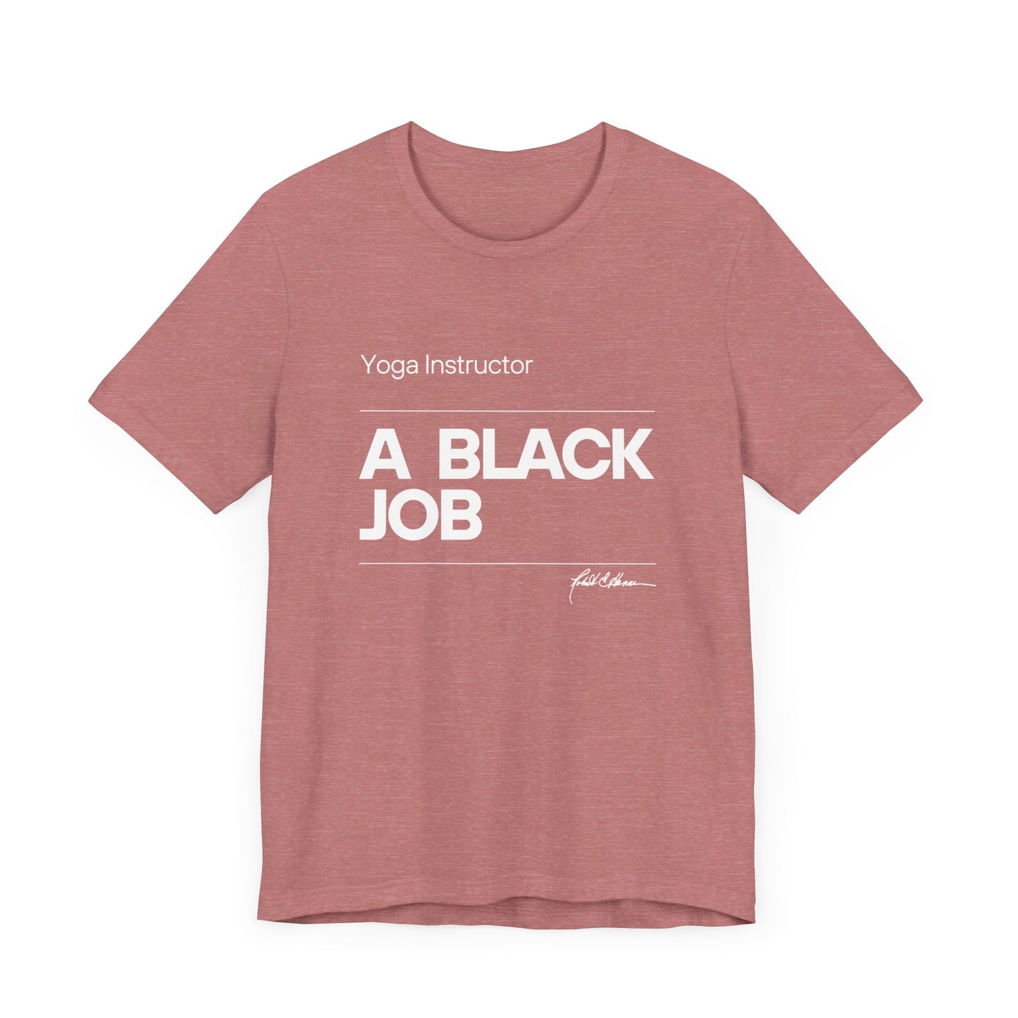 Yoga Instructor, a Black Job