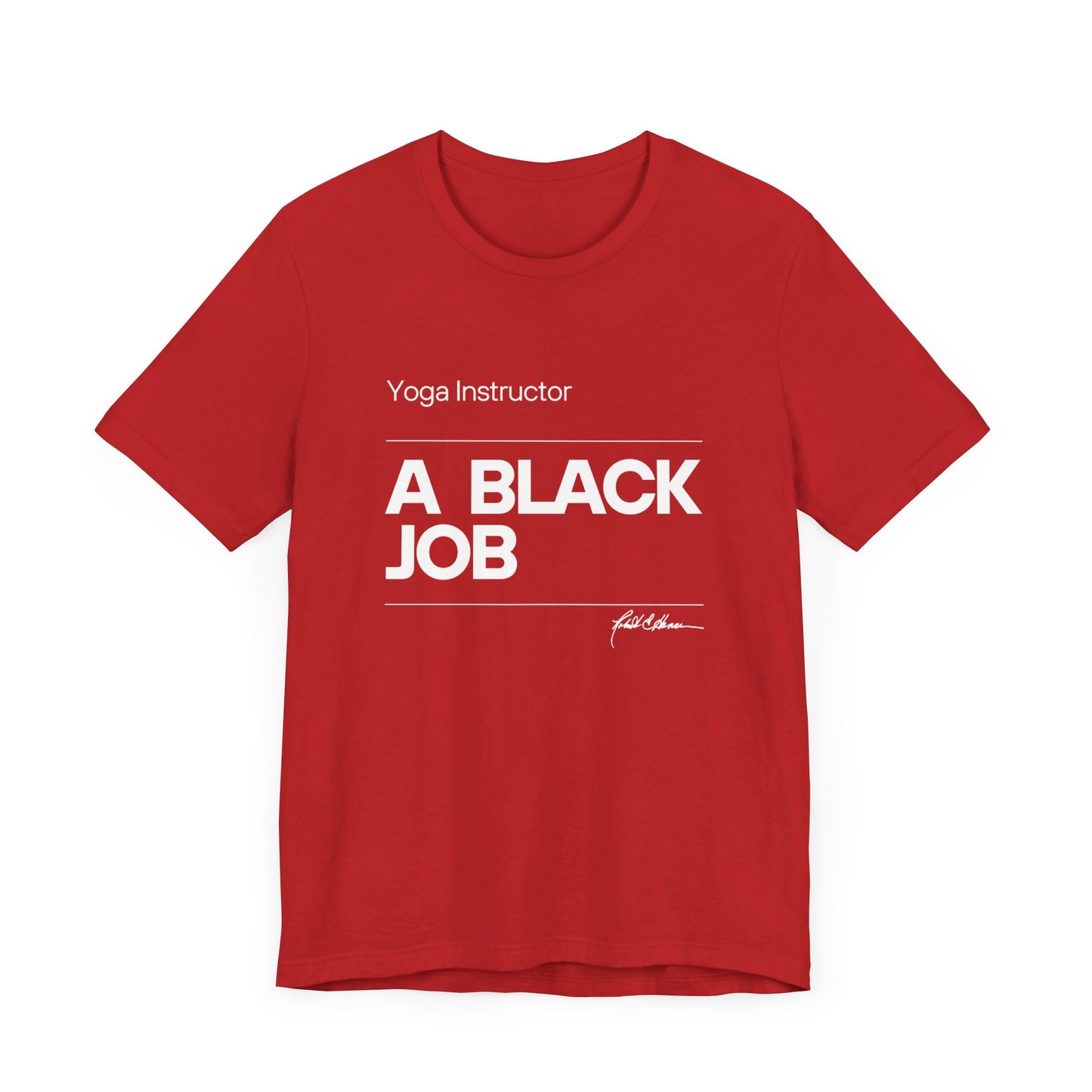 Yoga Instructor, a Black Job