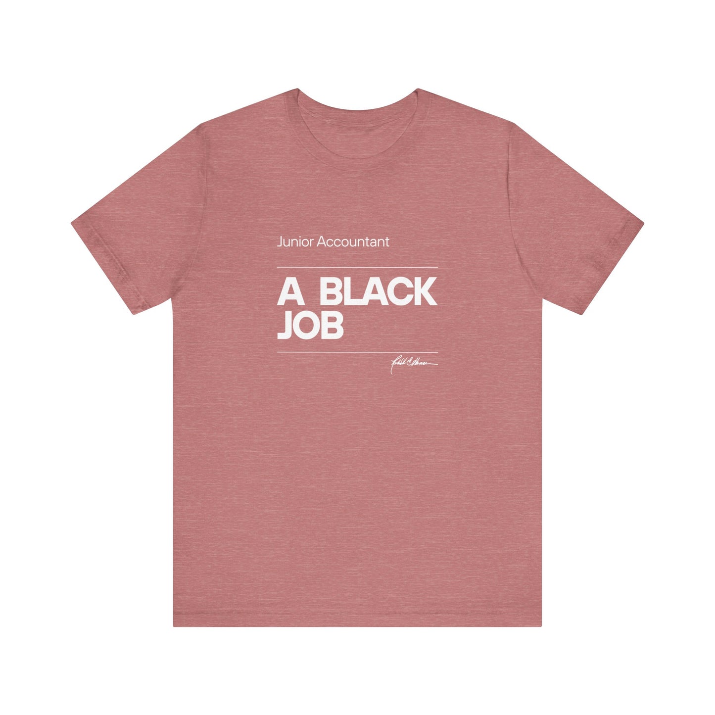 Junior Accountant, a black job