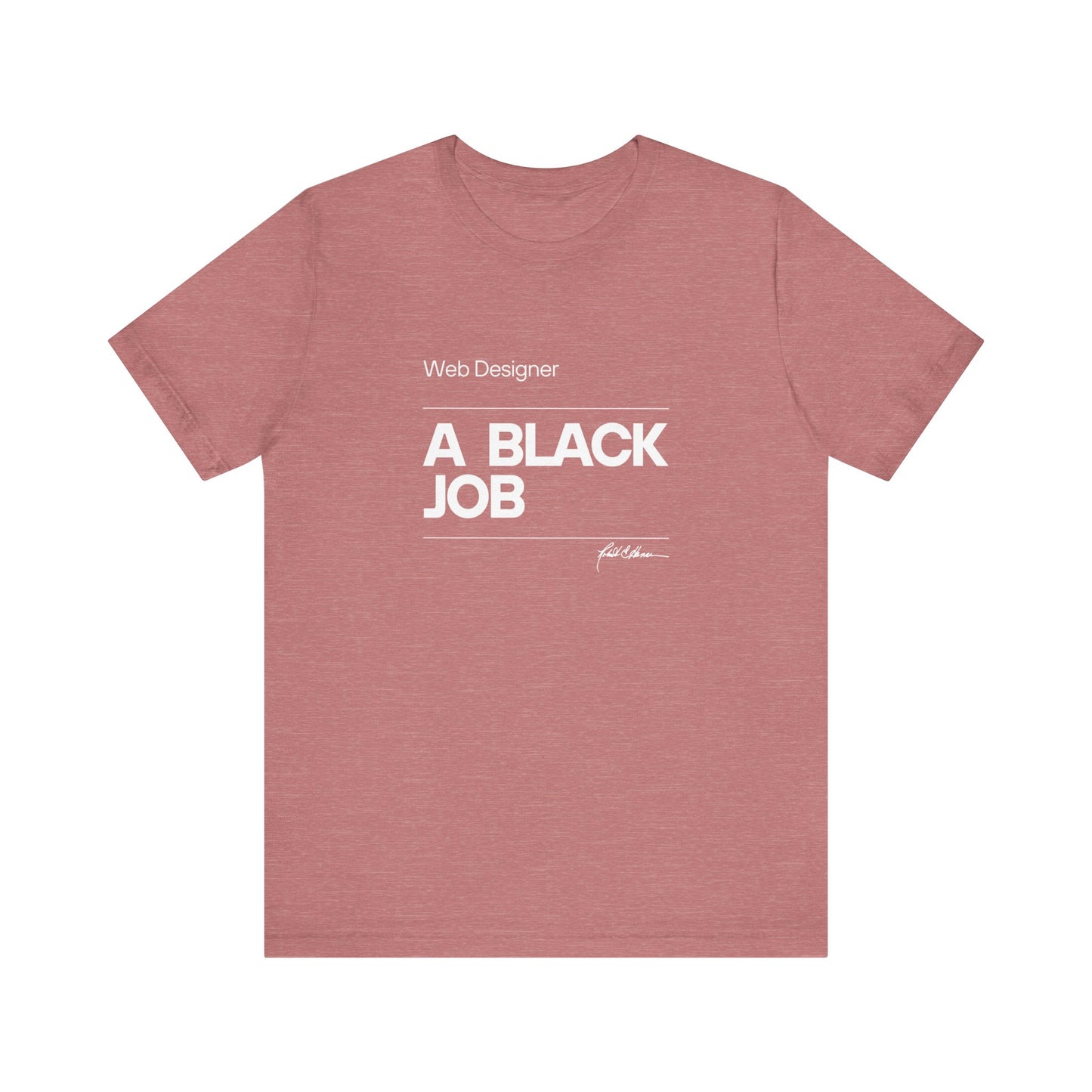 Web Designer, a black job