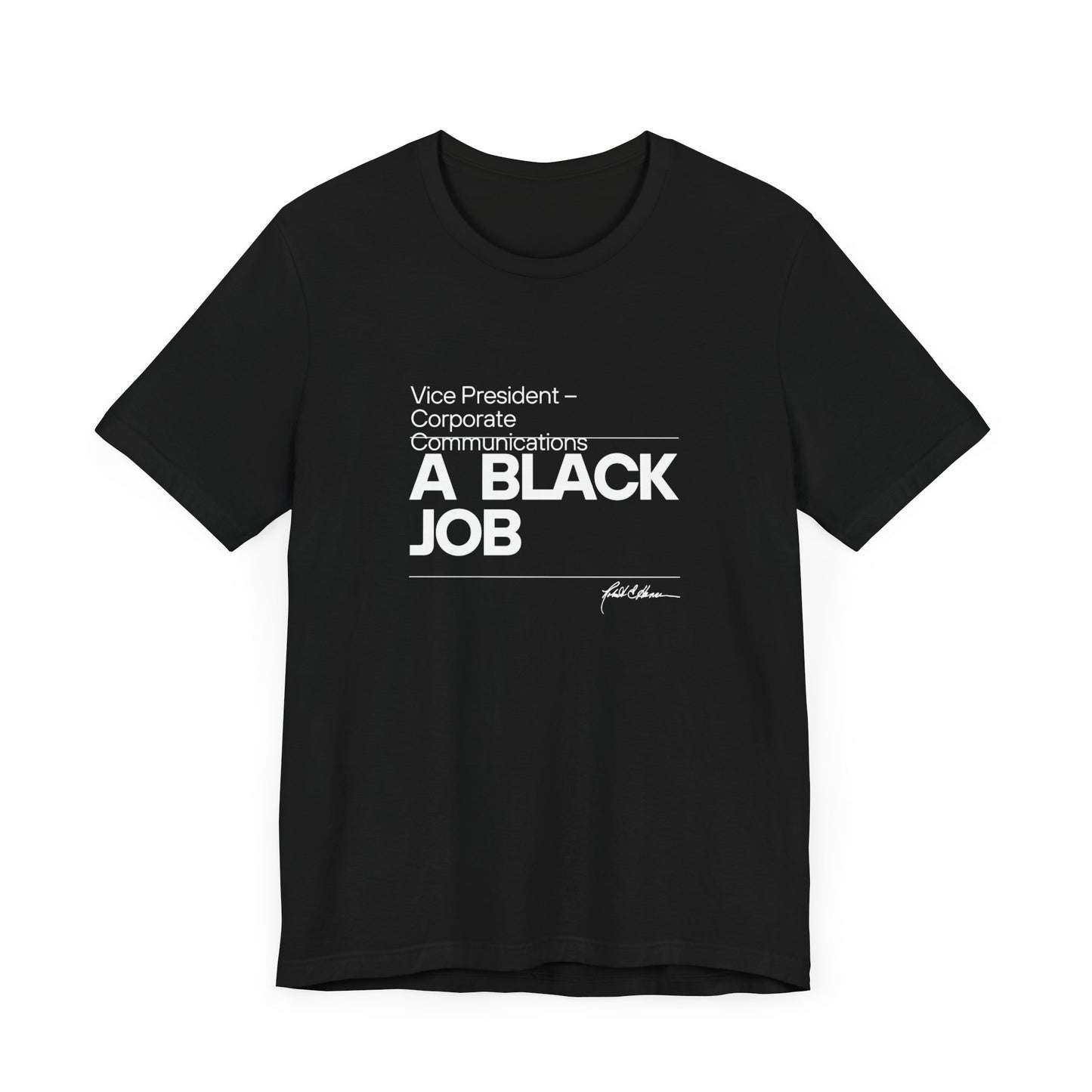 Vice President Ð Corporate Communications, a black job