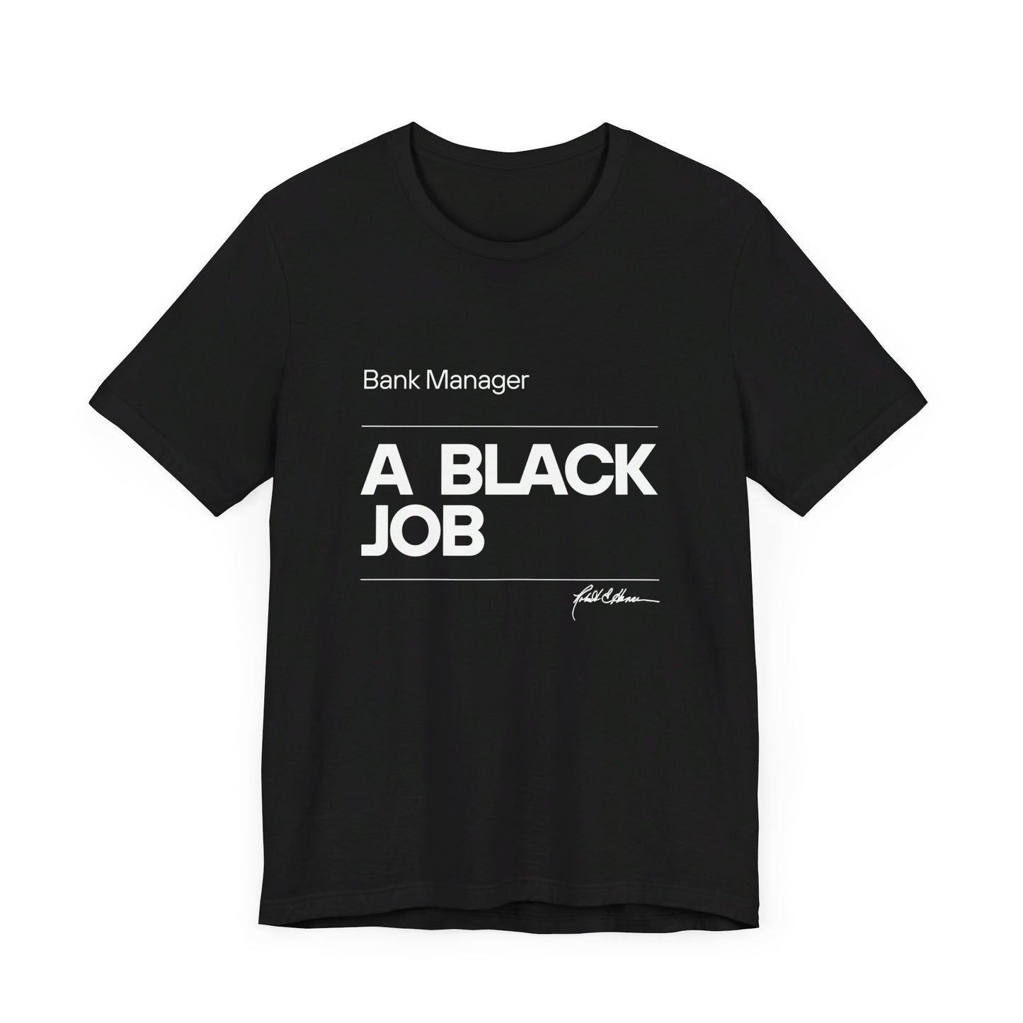 Bank Manager, a Black Job