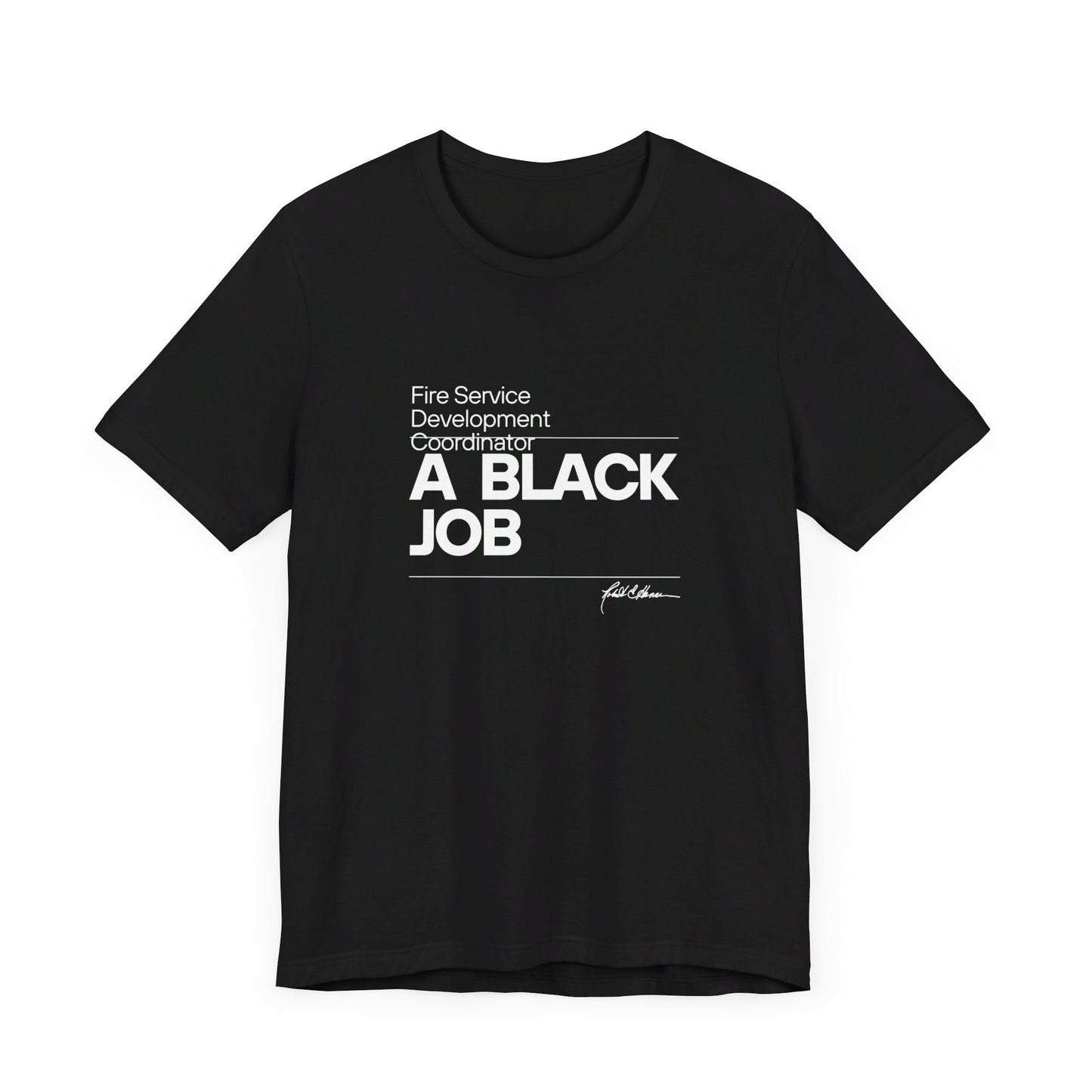 Fire Service Development Coordinator, a black job