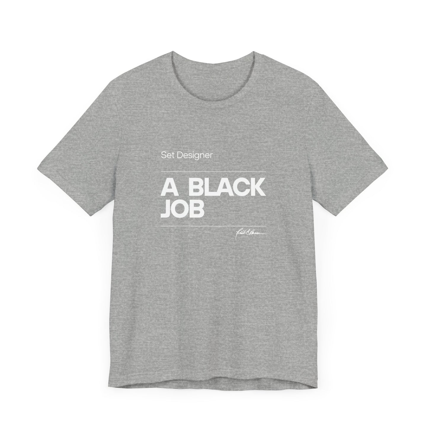 Set Designer, a black job