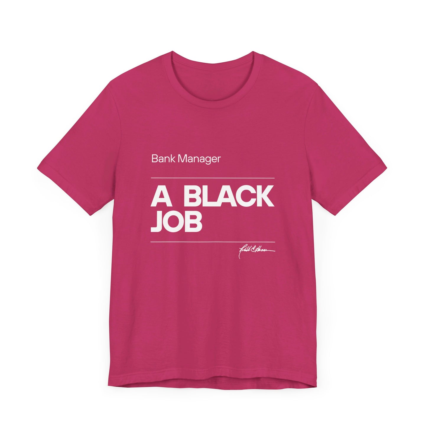 Bank Manager, a Black Job