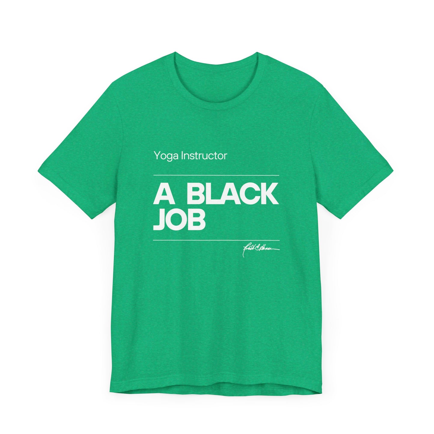 Yoga Instructor, a Black Job